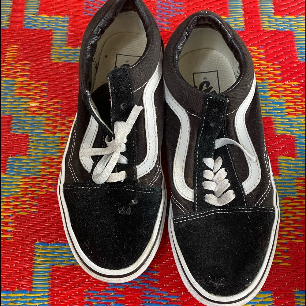 Vans low high tops